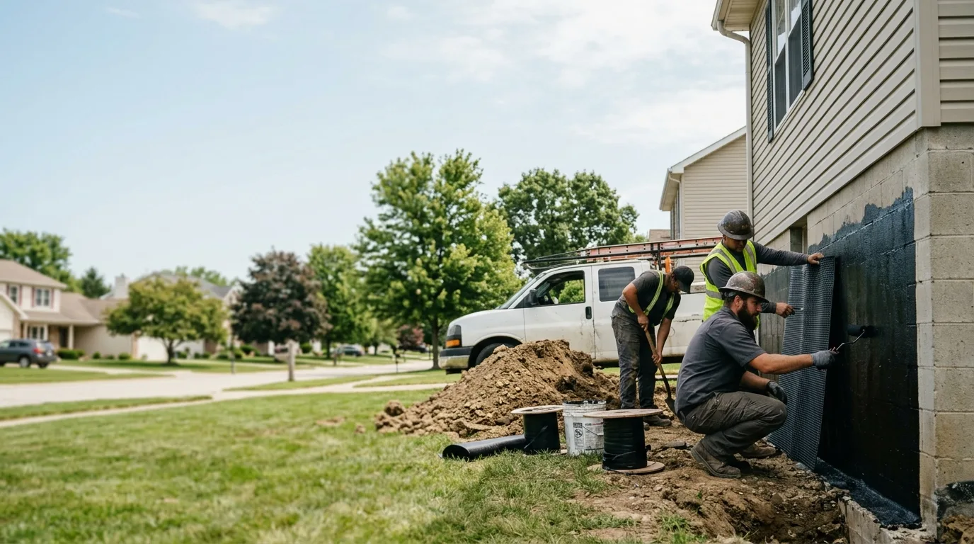Basement Waterproofing in Saint Johns, OH near me